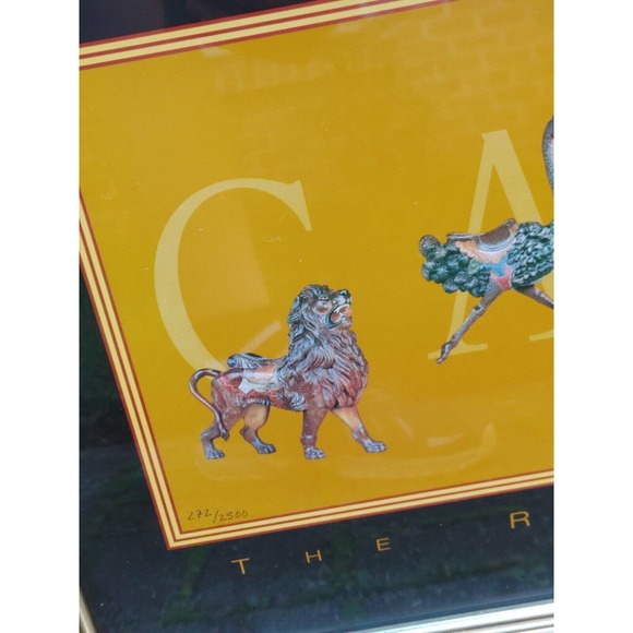 The Rocky Springs Dentzel Carousel Lancaster PA Artwork Print Signed Numbered - Picture 6 of 10